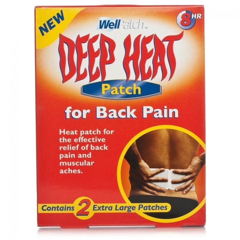 Deep heat patch