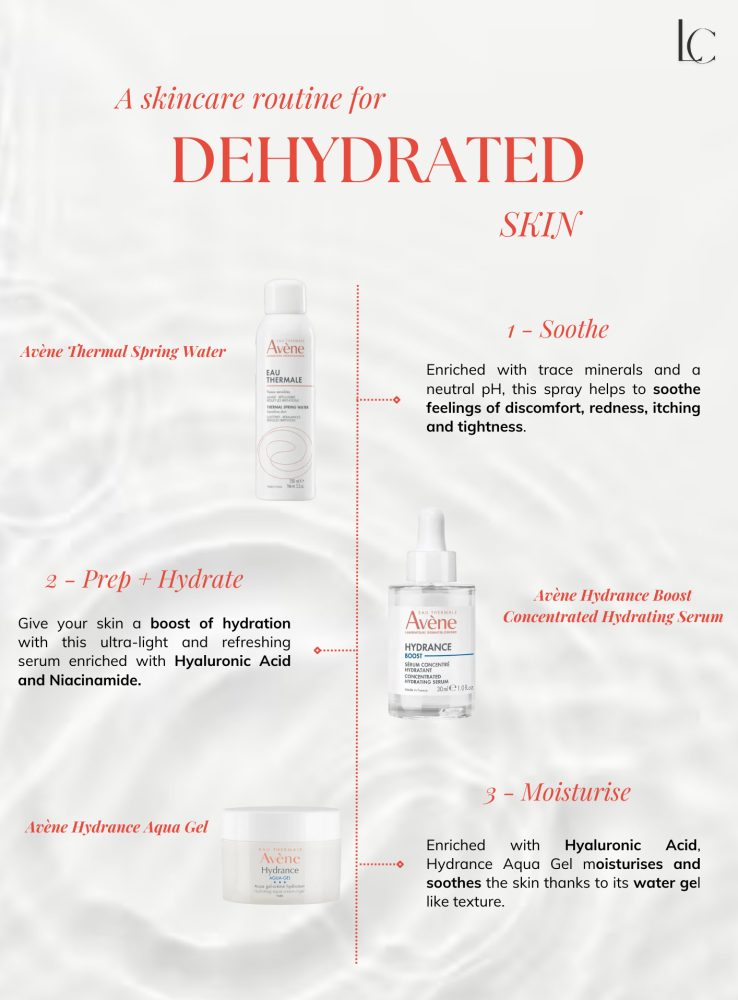 skincare routine for dehydrated skin