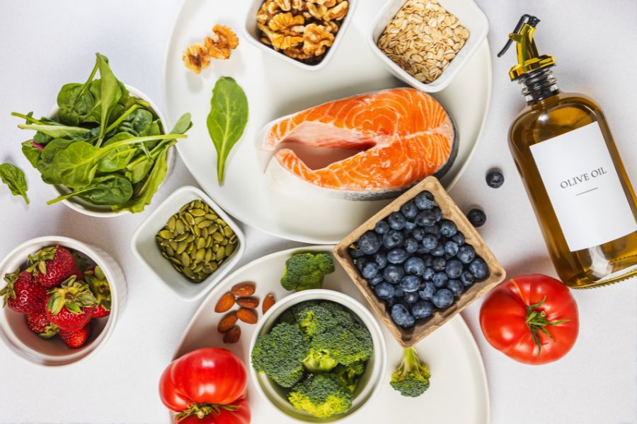 an image of what an anti-inflammatory diet looks like