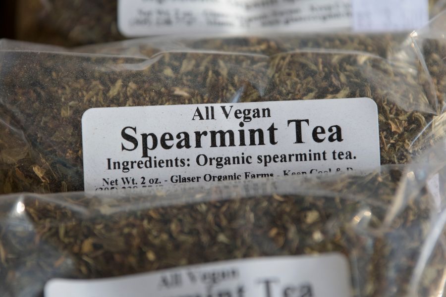 benefits of spearmint tea for pcos, acne, hair
