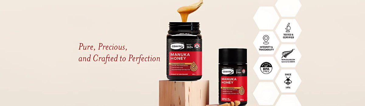 Comvita Comvita UK honey banner