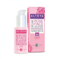 Alteya Organics Sunscreen Rose Face Cream SPF30 50ml