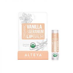Alteya Organics Lip Balm Vanilla & Geranium 5g