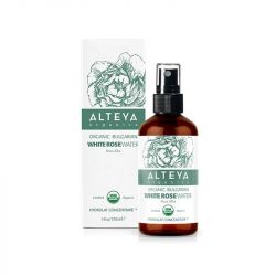 Alteya Organics Bulgarian White Rose Glass Water Spray 120ml