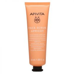 Apivita Face Scrub Apricot for Gentle Exfoliation 50ml