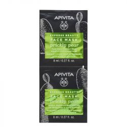 Apivita Prickly Pear Moisturizing & Soothing Face Mask 2x8ml