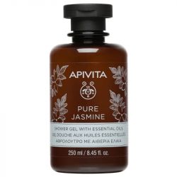 Apivita Pure Jasmine Shower Gel with Essential Oils 250ml