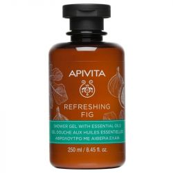 Apivita Refreshing Fig Shower Gel with Essential Oils 250ml