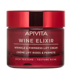 Apivita Wine Elixir Wrinkle & Firmness Lift Cream Rich Texture 50ml
