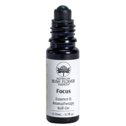 Australian Bush Flowers Focus Essence and Aromatherapy Roll-On 10ml
