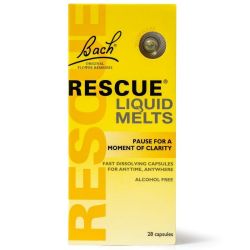 Bach Rescue Liquid Melts Capsules 28