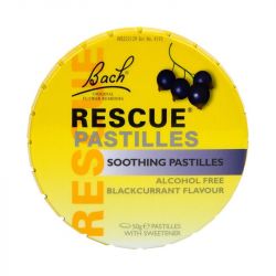 Bach Rescue Pastilles Blackcurrant 50g 