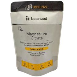 Balanced Magnesium Citrate Refill Pouch 60