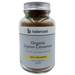 Balanced Organic Ceylon Cinnamon 36g