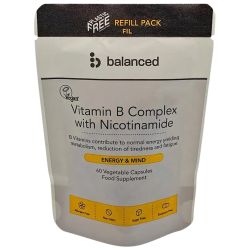 Balanced Vitamin B Complex Refill Pouch 60