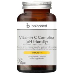 Balanced Vitamin C Complex (pH Friendly) Capsules 30