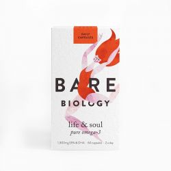 Bare Biology Life & Soul Pure Omega 3 Fish Oil Daily Caps 60
