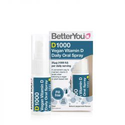 BetterYou DLux1000 Vegan Vitamin D Oral Spray 15ml