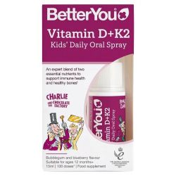 BetterYou Vitamin D + K Kids Oral Spray 15ml