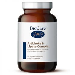 BioCare Artichoke & Lipase Comple 90 vegetable capsules