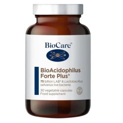 BioCare Bio-Acidophilus Forte Plus Caps 30