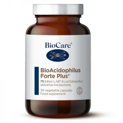 BioCare Bio-Acidophilus Forte Plus Caps 30