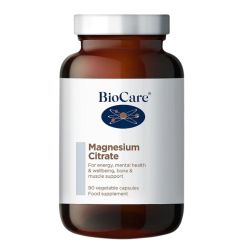 Biocare Magnesium Citrate Vegetable Capsules