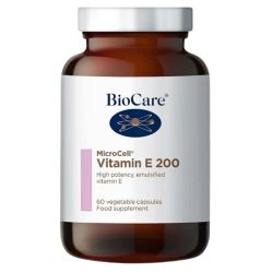 BioCare MicroCell Vitamin E 200iu 60 vegetable capsules