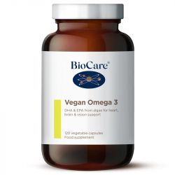 Biocare Vegan Omega-3 120 capsules