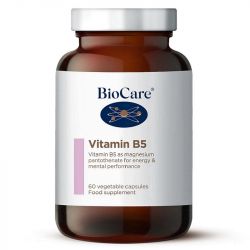 BioCare Magnesium Plus Pantothenate Vegicaps 60