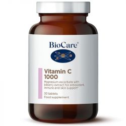 BioCare Vitamin C 1000mg Tablets 30