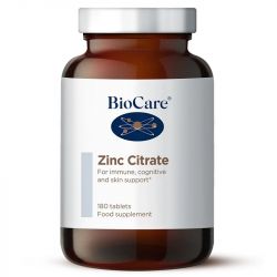 BioCare Zinc Citrate Tabs 180