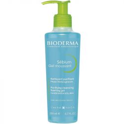 Bioderma Sebium Purifying and Foaming Cleansing Gel 200ml