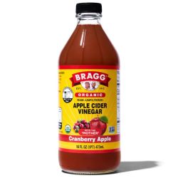 Bragg Organic Cranberry Apple Cider Vinegar with The Mother 473ml