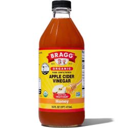 Bragg Organic Honey Apple Cider Vinegar with The Mother 473ml