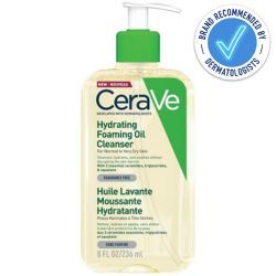 CeraVe Hydrating Foaming Oil Cleanser 236ml dermatologist approved