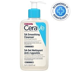 CeraVe SA Smoothing Cleanser 473ml dermatologist approved