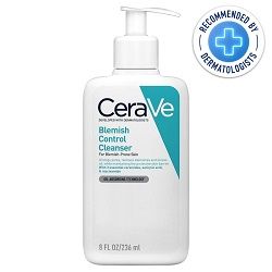 CeraVe Blemish Control Cleanser with 2% Salicylic Acid & Niacinamide for Blemish-Prone Skin