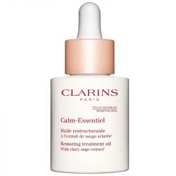 Clarins Calm-Essentiel Restoring Treatment Oil Texture