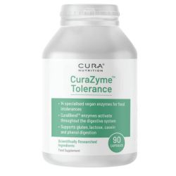 Cura Nutrition CuraZyme Tolerance Capsules 90