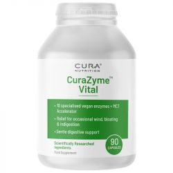 Cura Nutrition CuraZyme Vital Capsules 90