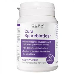 Cura Nutrition Sporebiotics with Antioxidants Capsules 30
