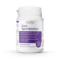 Cura Nutrition Sporebiotics with Antioxidants Capsules 90