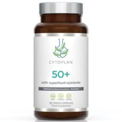 Cytoplan 50+ Multivitamin, CoQ10 & Immune Support Capsules 60