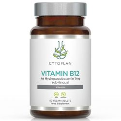 Cytoplan B12 (Hydroxycobalamin) 1mg Sublingual Tablets 60