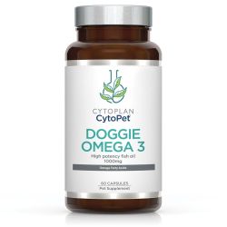 Cytoplan CytoPet Doggie Omega 3 Fish Oil Capsules 60