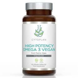Cytoplan High Potency Omega 3 Vegan Capsules 60
