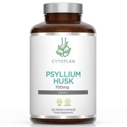 Cytoplan Psyllium Husk 700mg Capsules 120