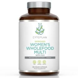 Cytoplan Women’s Wholefood Multi (with iron) Capsules 120