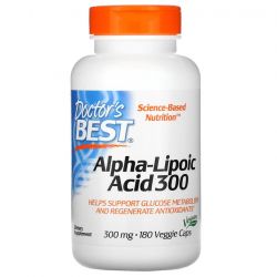 Doctor's Best Alpha Lipoic Acid 300mg Vcaps 180